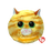 PURRY-cat yellow bnce