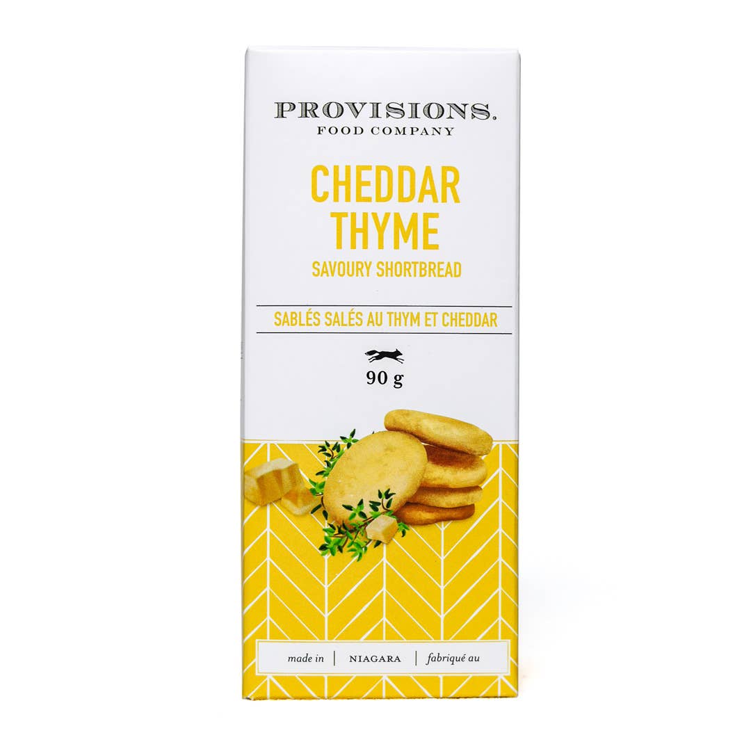 Cheddar Thyme Shortbread — Dutch Growers Regina