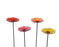 Garden Stake Glass Flowers Assorted