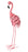 Flamingo Metal Pink 106.5cm