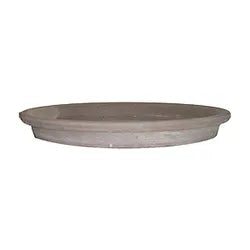 Saucer Clay German WP 5" Basalt Chocolate