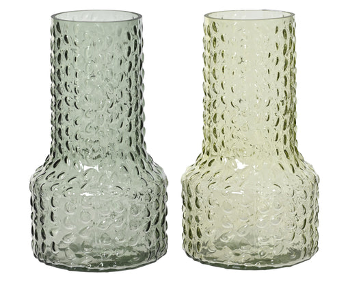 Vase 24 cm Designed Glass Green