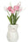 Vase White of Tulips