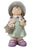 Girl with Basket & Flowers 39cm