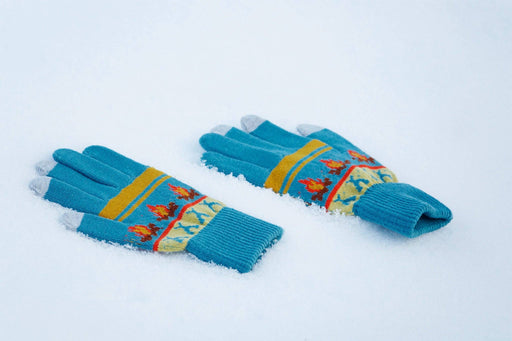Dawn's Crest Knit Gloves