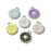 Daisy Silver Charm