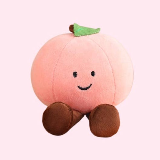 5-8" Fruit Plush - Peach, Pear, Banana