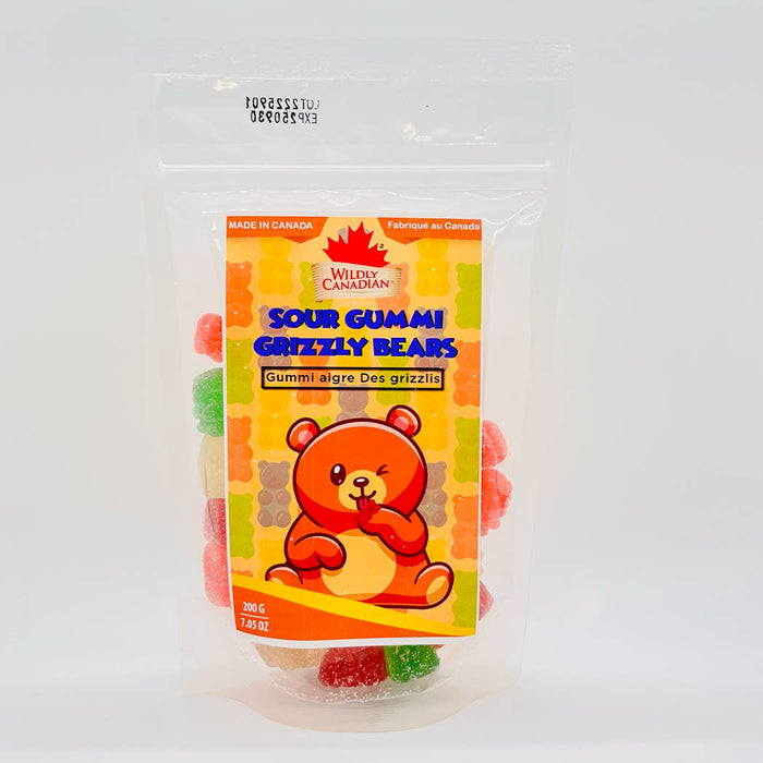 Gummy Bears Sour Grizzly