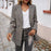 Lapel Buttoned Blazer