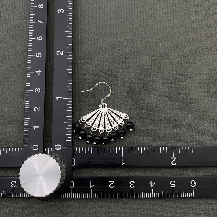 Fan Dangle Earrings