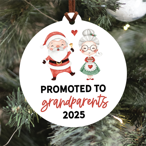 Promoted To Grandparents Ornament