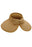 Pack And Go Paper Straw Wide Roll-up Sun Hat