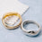 Hammered Sculpted Dome Bangle Bracelet