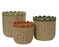 Basket Paperrope Green/Dk. Green/Orange