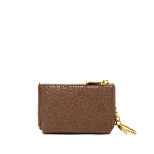 Joan - Recycled Vegan Pouch - Espresso Pebbled