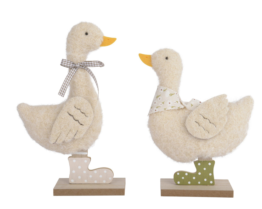 Duck 26cm w/Wood Base