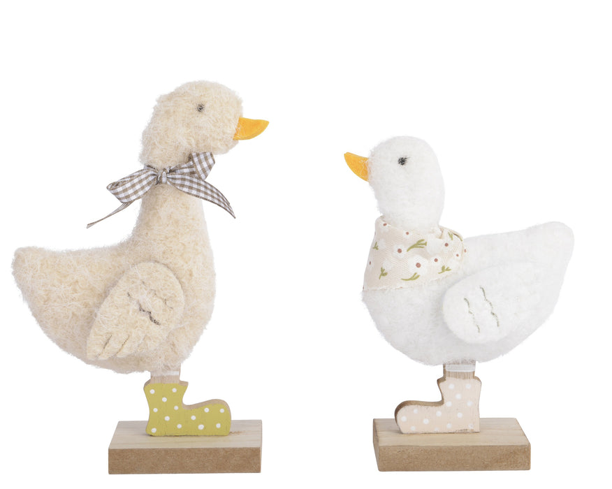 Duck 15cm w/Wood Base