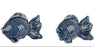Fish Porcelain Blue