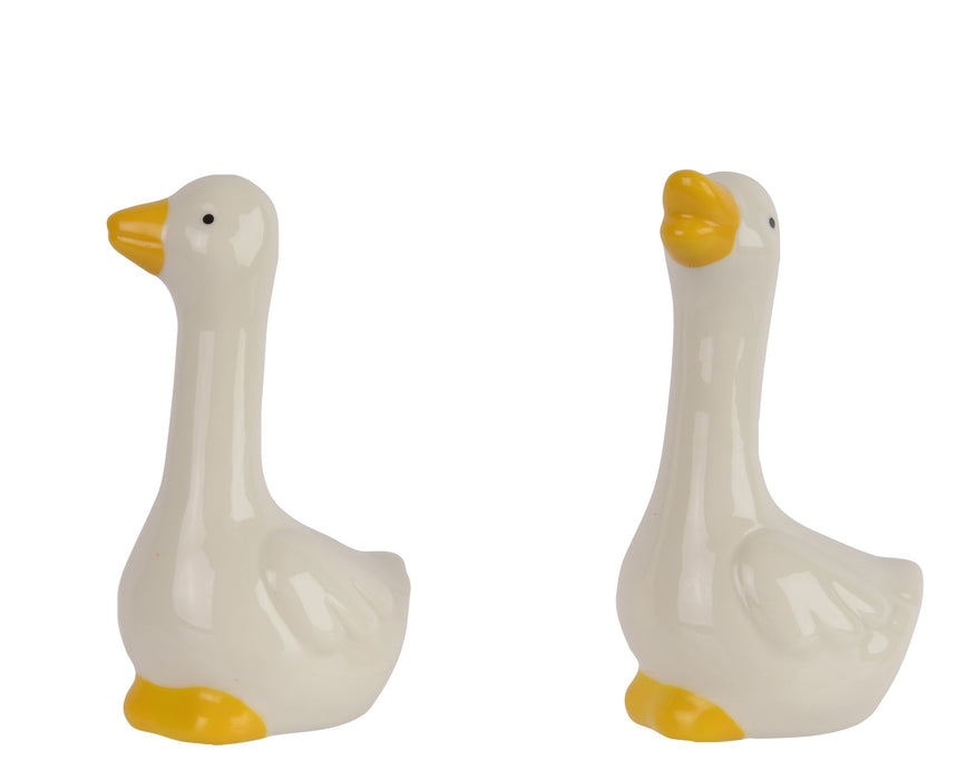Goose White Porcelain 9 cm