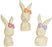 Bunny Cream w/Bow 22.5cm