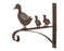 Metal Bracket Hanger with Duck Family