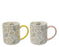 Mug Flowers & Leaves