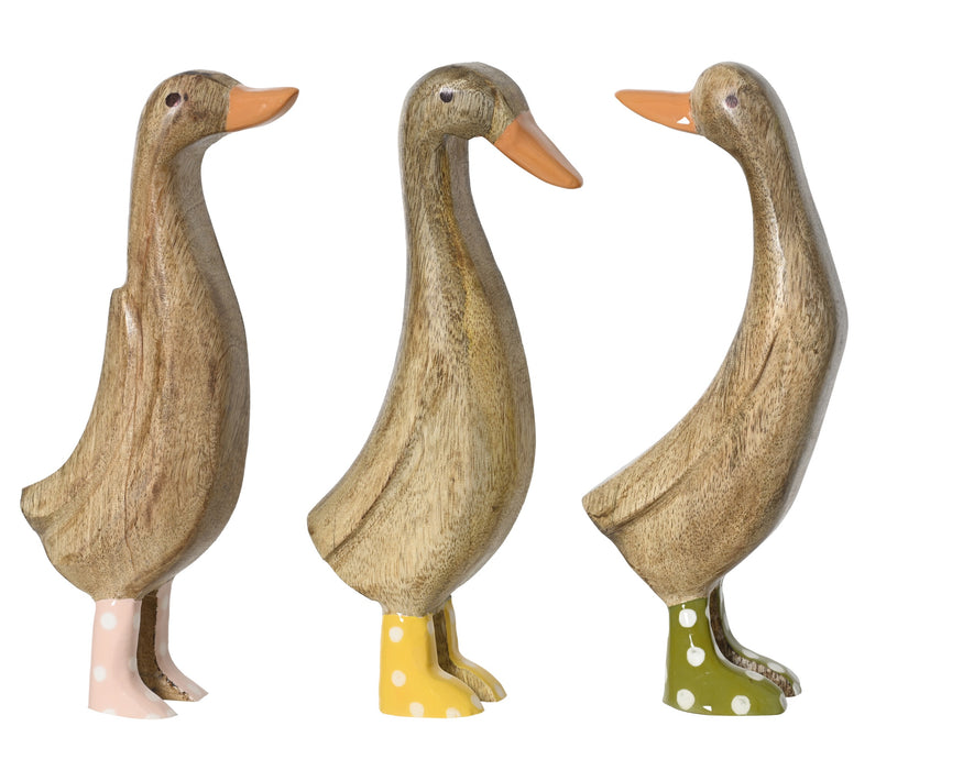 Duck Mangowood with Rubber Boots 21cm