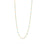 18K Gold Stainless Steel Turquoise Chain Necklace