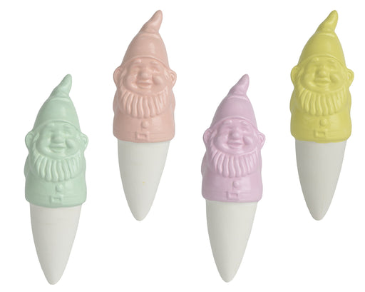 Gnome Watering Spikes Assorted Pastels