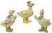Duck in Rubber Boots with Green Ribbon 15.5cm