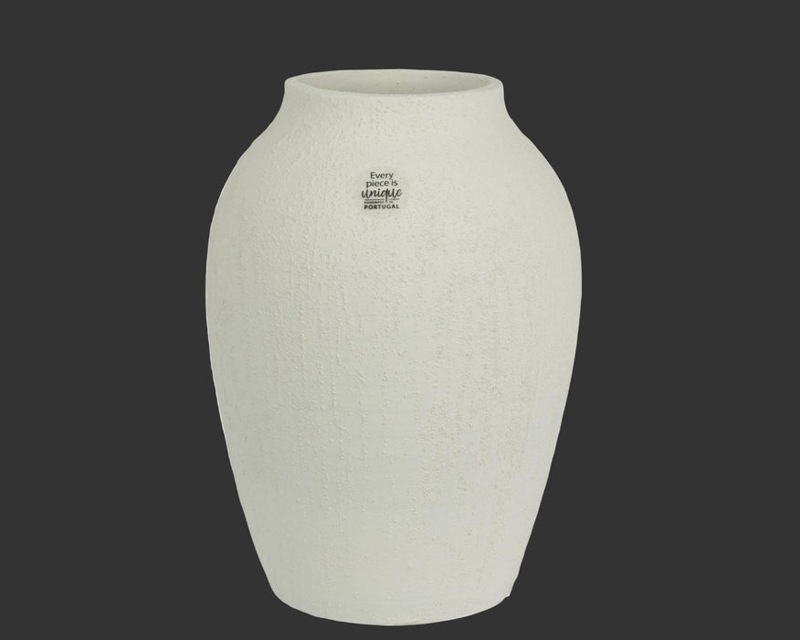 Vase Terracotta Cream Colour 30cm
