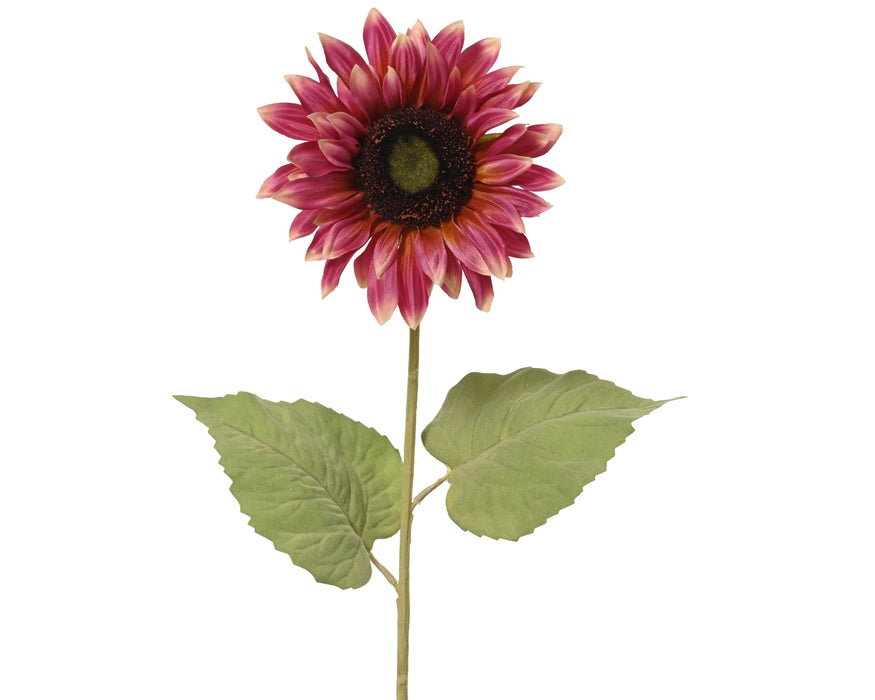 Sunflower Red 74cm Artificial