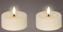 Solar Candle 7x3cm Box of 2 White