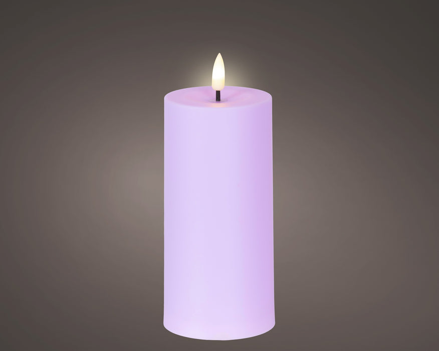 Solar Candle 7x15cm