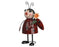 Ladybug Metal w/Flower  30.5 cm