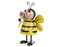 Bee Standing w/Flower Metal 30cm