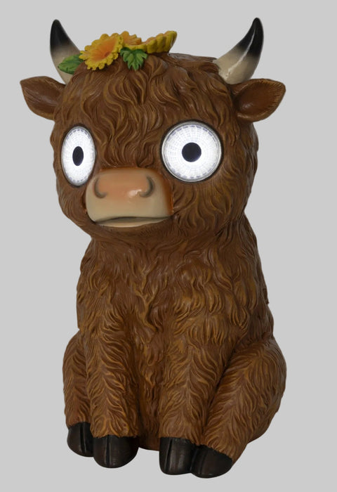 Solar Highland Cow