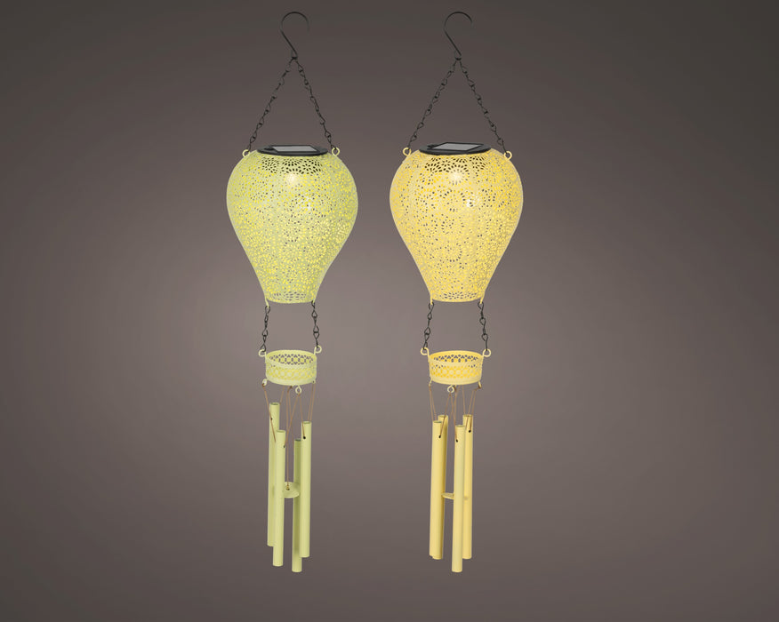 Solar Hot Air Balloons Yellows 13x56cm