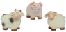 Cow/Pig/Sheep Standing 21.5 cm