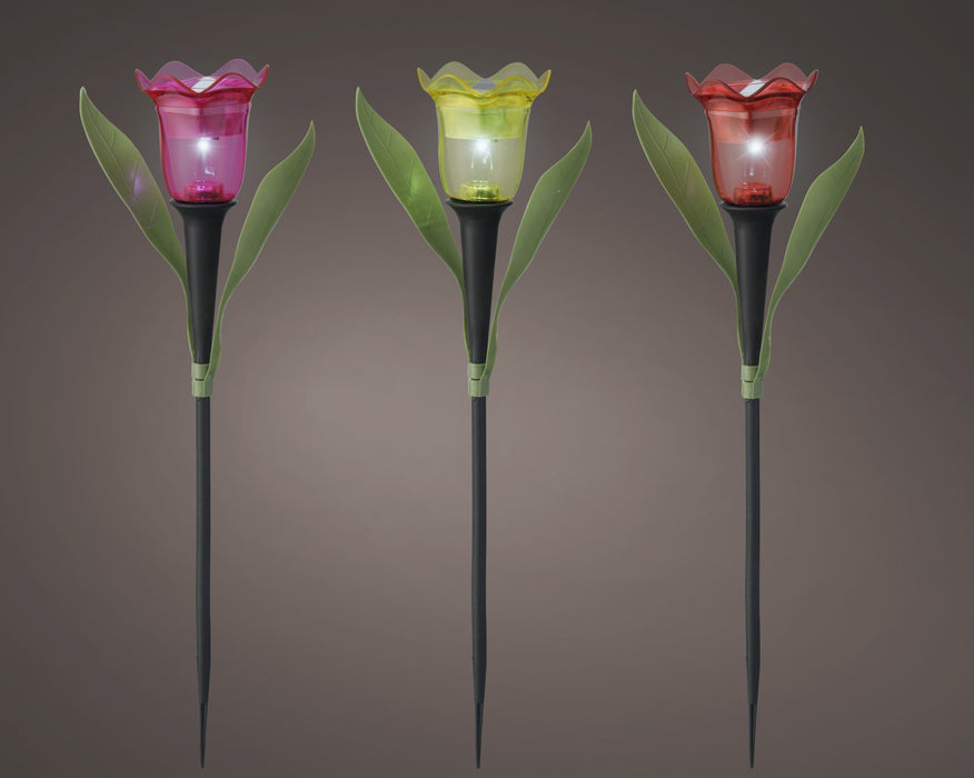 Solar Stake Tulip Lights