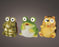 Solar Turtle/Frog/Hedgehog Sitting 12 cm