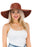 Thin Light-Weight Floppy Straw Beach Sun Hat
