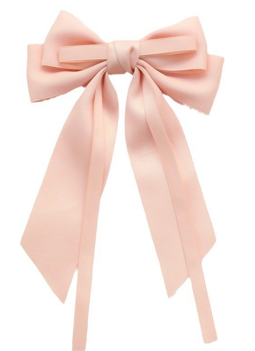 Hair bow: Black / One size