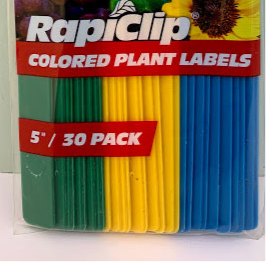 Luster Leaf - Rapiclip - Colored Plant Labels 5"