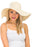 Thin Light-Weight Floppy Straw Beach Sun Hat