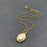 Baroque Pearl 18K Gold Plated SS Twist Chain Necklace - FGS