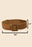 Wooden Square Buckle Braided Belt