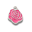 Rose Silver Charm
