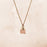 Raw Crystal Necklace - Stainless Steel Spiritual Gift