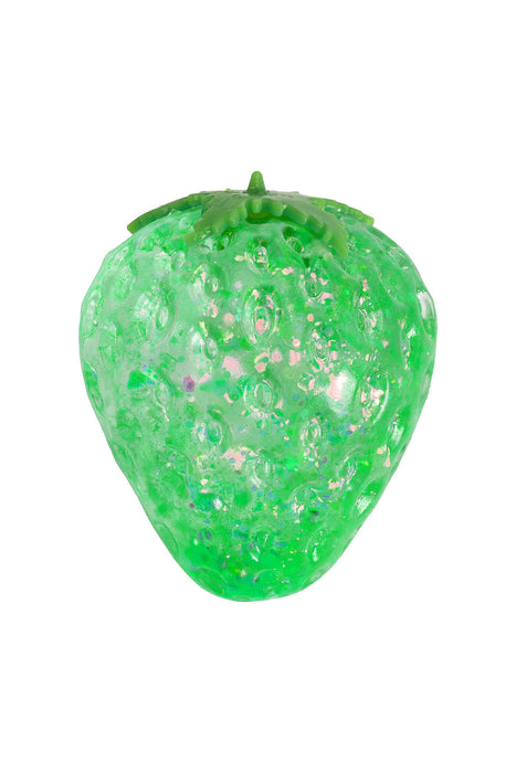 Strawberry Glittery Maltose Putty Filled Squishy